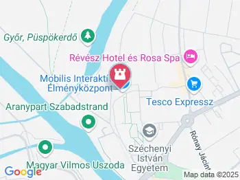 Mobilis Interaktív Élményközpont Győr a térképen