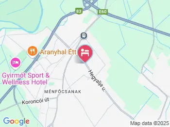 Natural Egészségcentrum és Panzió Győr a térképen