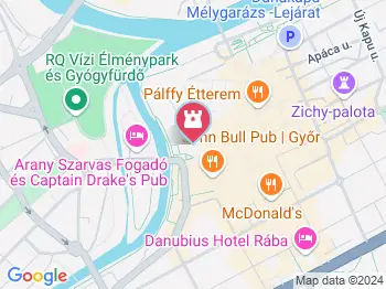 Nimród Győr a térképen