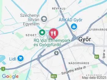 Patio Étterem Győr a térképen
