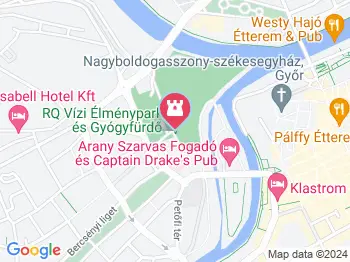 Rába Quelle Gyógy,- Termál és Élményfürdő Győr a térképen