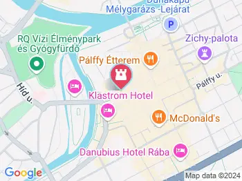 Rómer Flóris Művészeti és Történeti Múzeum - Napóleon-ház, Grafikai Műhely és Galéria Győr a térképen