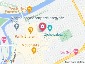 Rómer Flóris Művészeti és Történeti Múzeum - Rómer-terem Győr a térképen