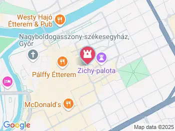 Rómer Flóris Művészeti és Történeti Múzeum - Váczy Péter Gyűjtemény Győr a térképen