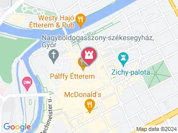 Rómer Flóris Művészeti és Történeti Múzeum - Vastuskós ház Győr a térképen