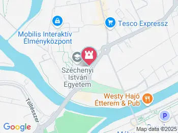 Sárkányrepülő Ikarosz Győr a térképen