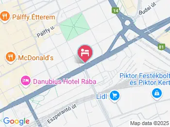 Smart Apartman Győr a térképen