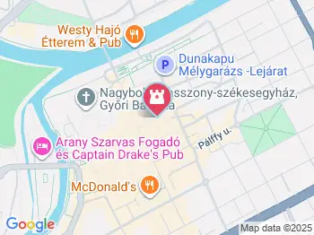 Széchenyi Patika Győr a térképen