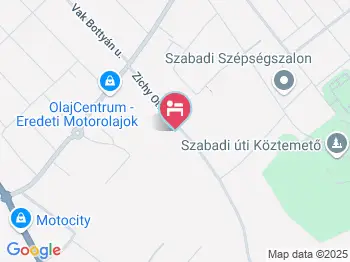 Szilvia Apartman Győr a térképen