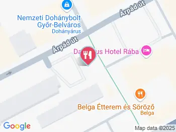 The Box Donut Győr a térképen