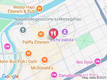 Tres Amigos Mexikói Étterem Győr a térképen