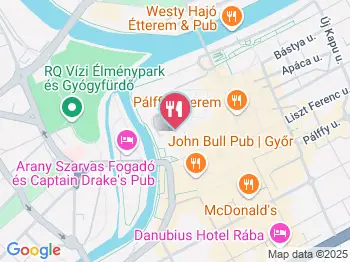 Várkapu Bajor Étterem Győr a térképen