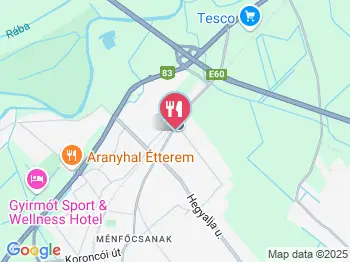 Véndiófa Vendéglő Győr a térképen