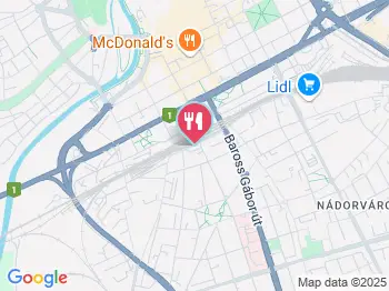 Vidéki Robi Büfé Győr a térképen