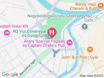 Vízi Bár - Rába Quelle Győr a térképen