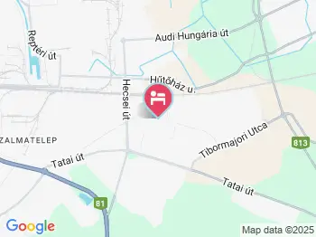 WHB Hotel Győr a térképen