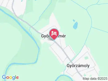 Fortuna Vendégház Győrladamér a térképen