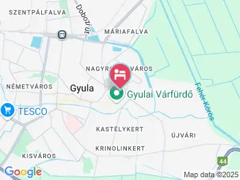 Apartman Gyula Gyula a térképen