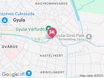 Aqua Apartman Gyula Gyula a térképen