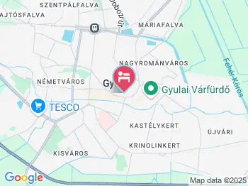 Babilon Gyula Szállás De Luxe Gyula a térképen