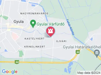 Nagy Bambuszkert Gyula a térképen