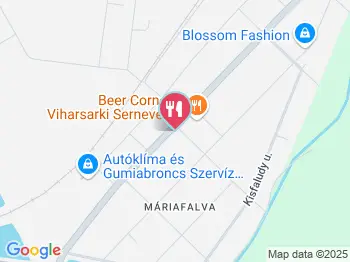 Beer Corner - Viharsarki Sernevelde Gyula a térképen