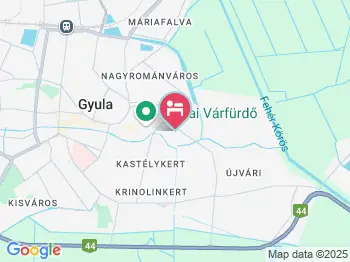 Carpe Diem Apartmanház Gyula a térképen