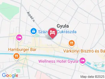 Corso Boutique Hotel Gyula a térképen