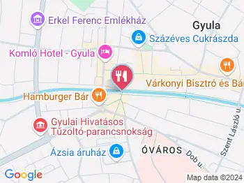 Édeském Desszert & Kávéműhely Gyula a térképen
