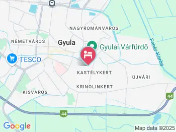 Fészek Apartmanház Gyula a térképen