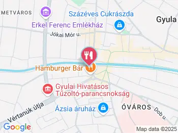 Géza Konyhája Gyula a térképen