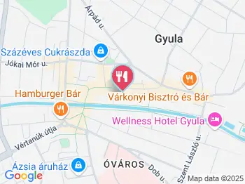 Gusto Restaurant Gyula a térképen