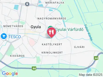 Gyula Park Étterem Gyula a térképen
