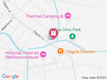 Gyulai Dínó Tanya Gyula a térképen