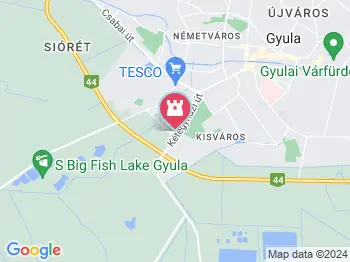 Gyulai Kolbász Múzeum Gyula a térképen