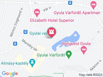 Gyulai Vár Gyula a térképen