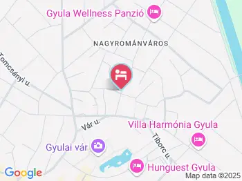 Happy Moments Apartman Gyula Gyula a térképen