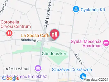 La Sposa Caffe Gyula a térképen