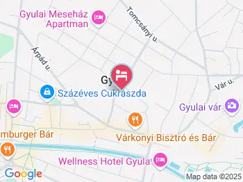 Marschal Szálló Gyula a térképen