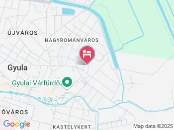 Mediterrán Apartman Gyula a térképen
