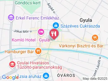 Mexicali Burrito Bár Gyula a térképen