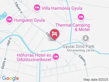 Orsolya Apartman Gyula a térképen