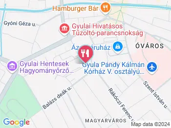 Párizsi Bisztró Gyula a térképen