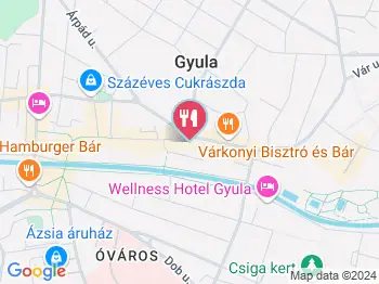 Romantika Játékszalon Gyula a térképen