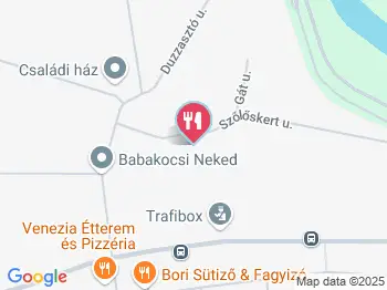 Tölgyfa Étterem Gyula a térképen