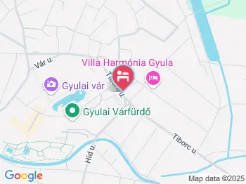 Várszálló Apartman Gyula a térképen