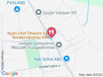 Zsigmond Konyha & Étterem Gyula a térképen