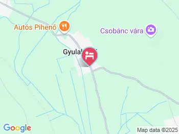 Beatrix Nyaralóház Gyulakeszi a térképen