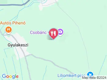 Villa Tolnay Borház Gyulakeszi a térképen