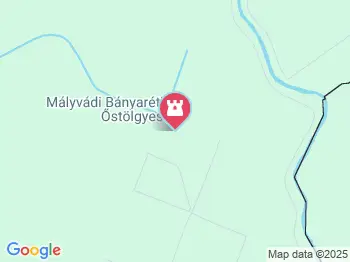 Mályvádi-Bányaréti-őstölgyes Gyulavári a térképen